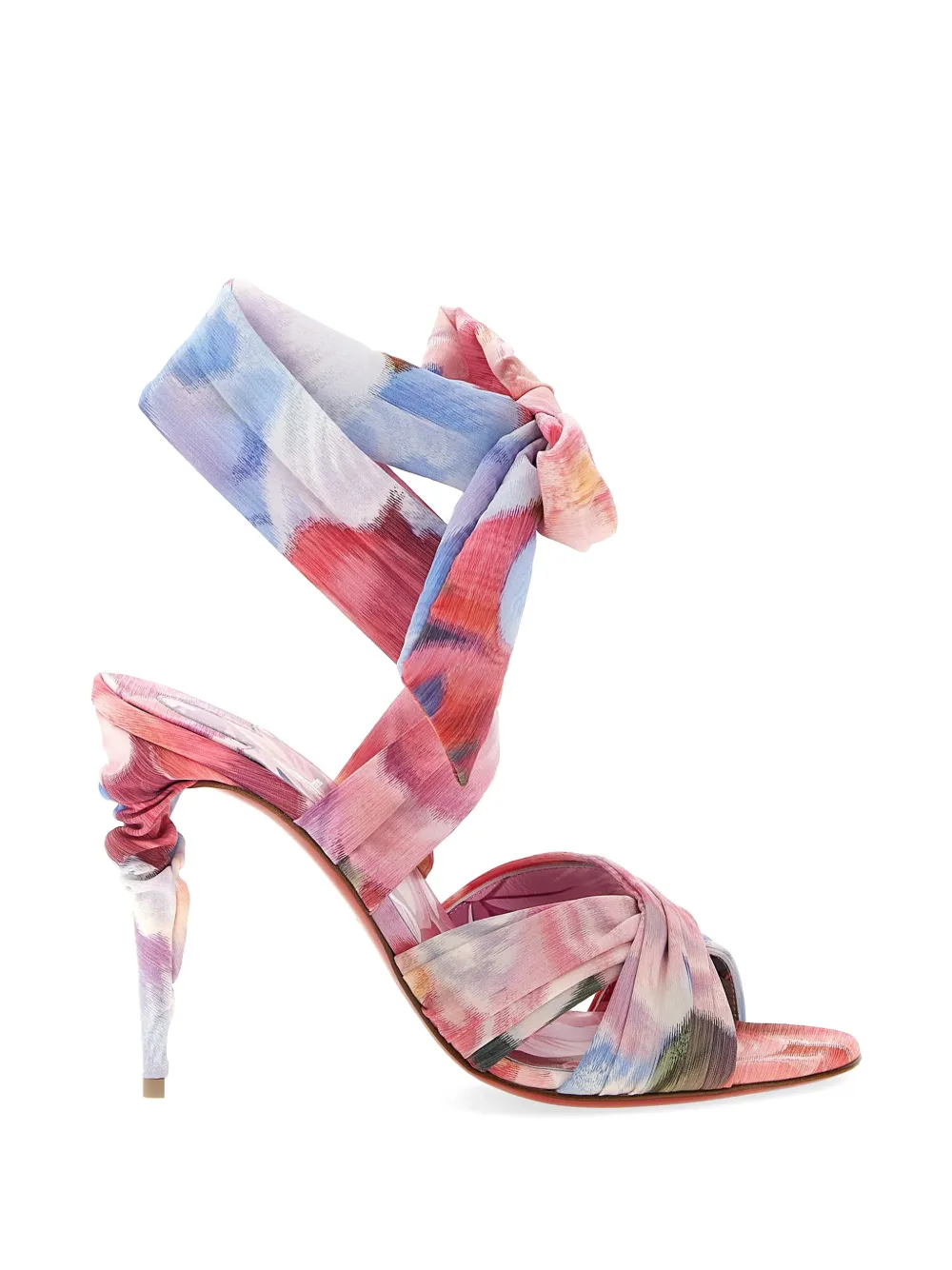 Christian Louboutin Affabula lace-up Sandals | Pink | FARFETCH