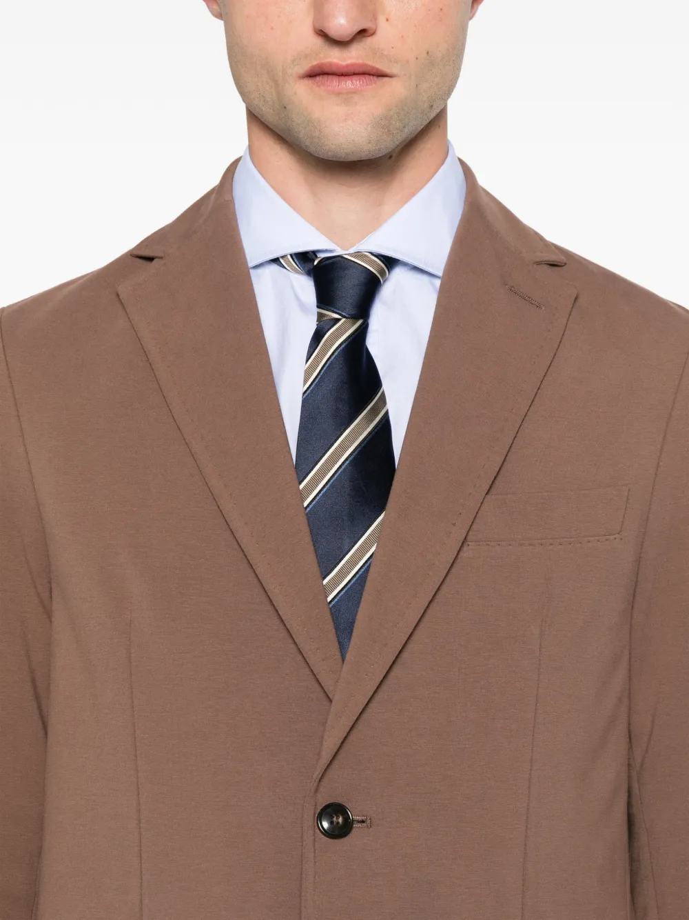Circolo 1901 Blazer met enkele rij knopen Bruin