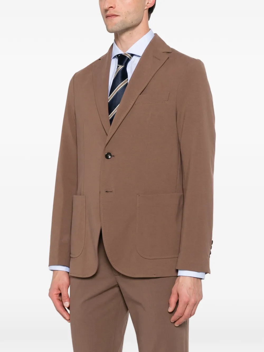 Circolo 1901 Blazer met enkele rij knopen Bruin