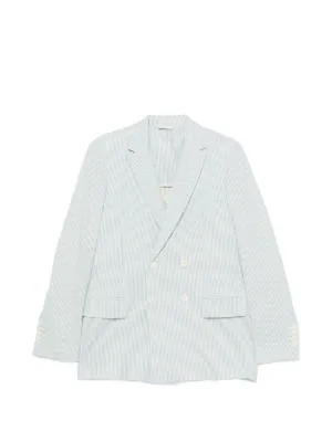 Circolo 1901 ヘリンボーン シングルジャケット | ブルー | FARFETCH JP