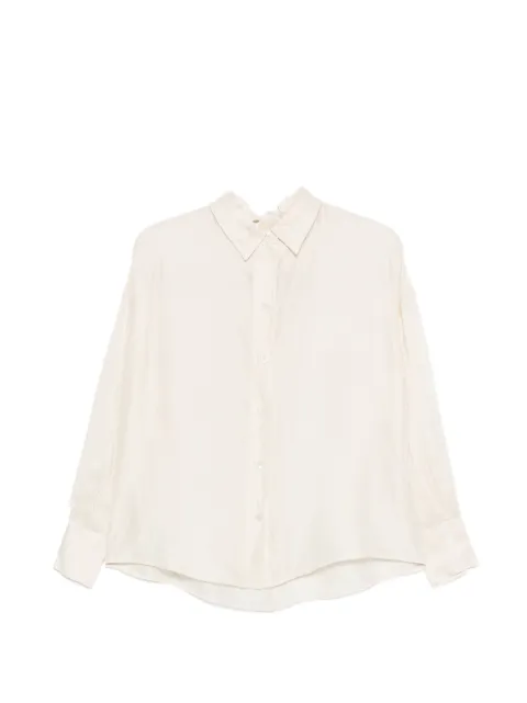 Tela Uvetta tie-back shirt