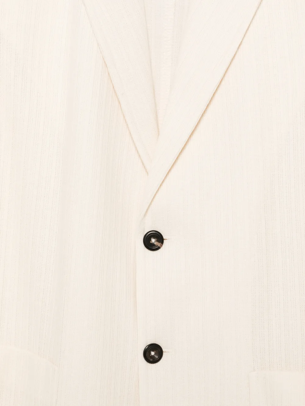 Circolo 1901 Blazer met enkele rij knopen met krijtstreep Beige