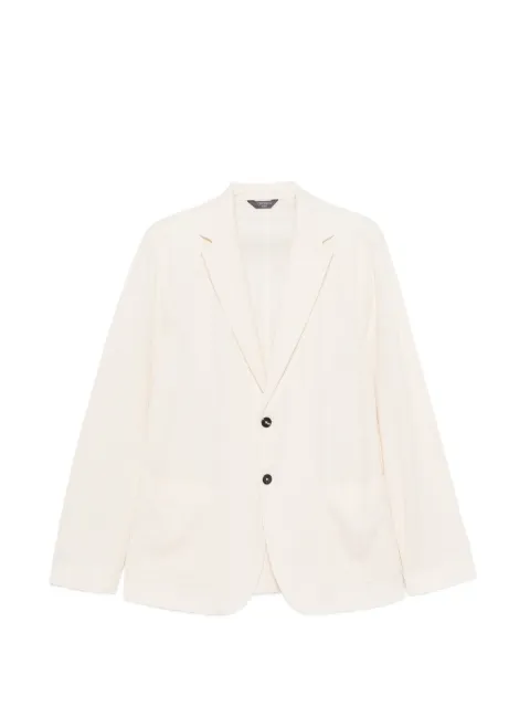 Circolo 1901 pinstripe-pattern single-breasted blazer