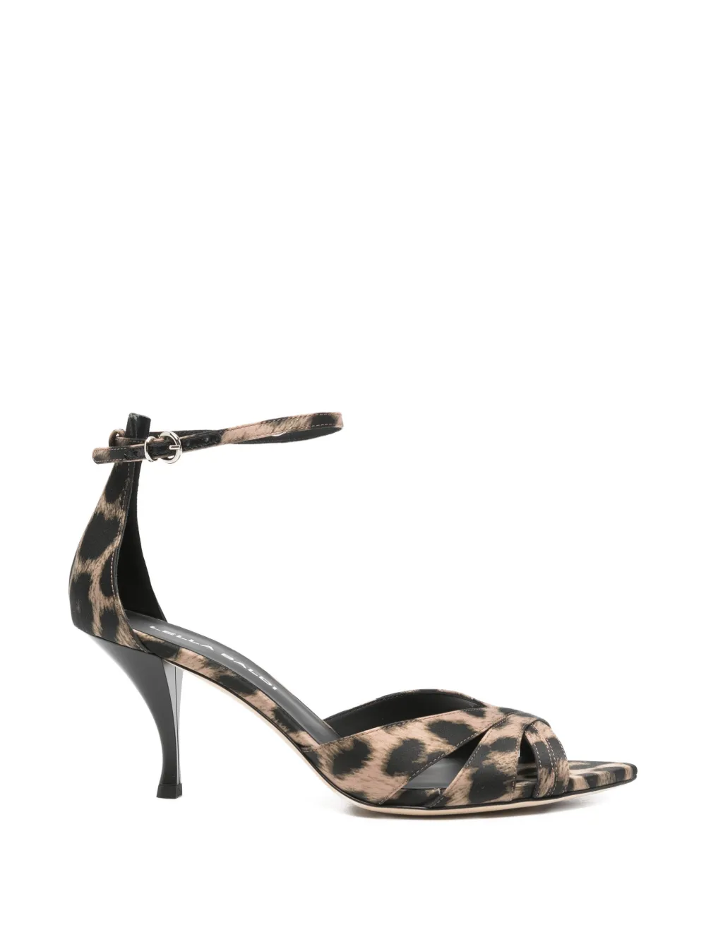Lella Baldi Leopard-print Sandals In Animal Print
