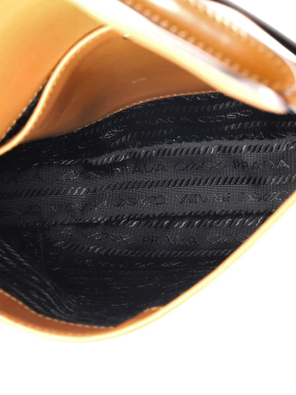 Prada Pre-Owned クレオ フラップ スパッツォラート レザーラージ