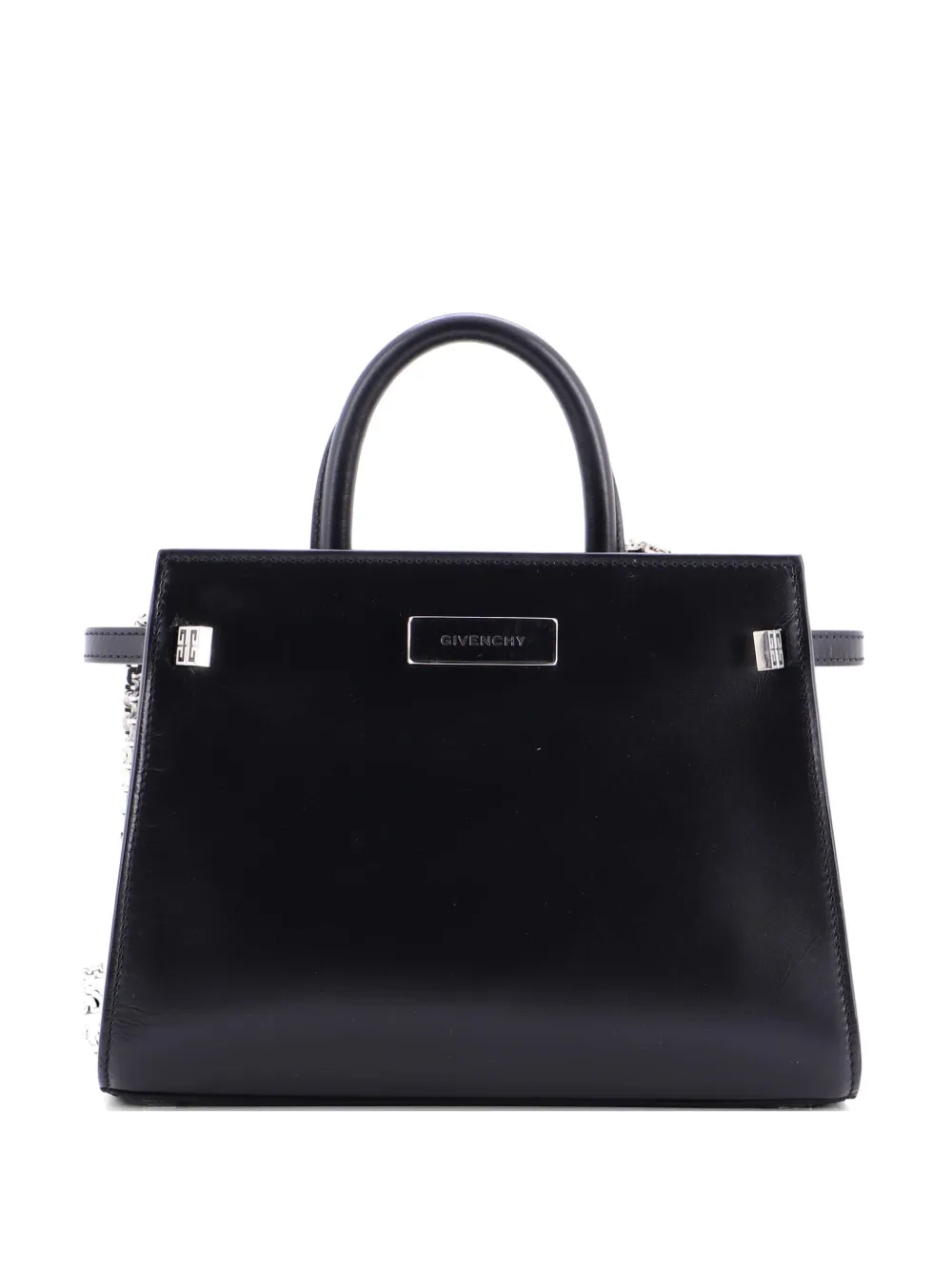 Givenchy Pre-Owned 1952 Top Handle Bag Leather Small satchel - Schwarz