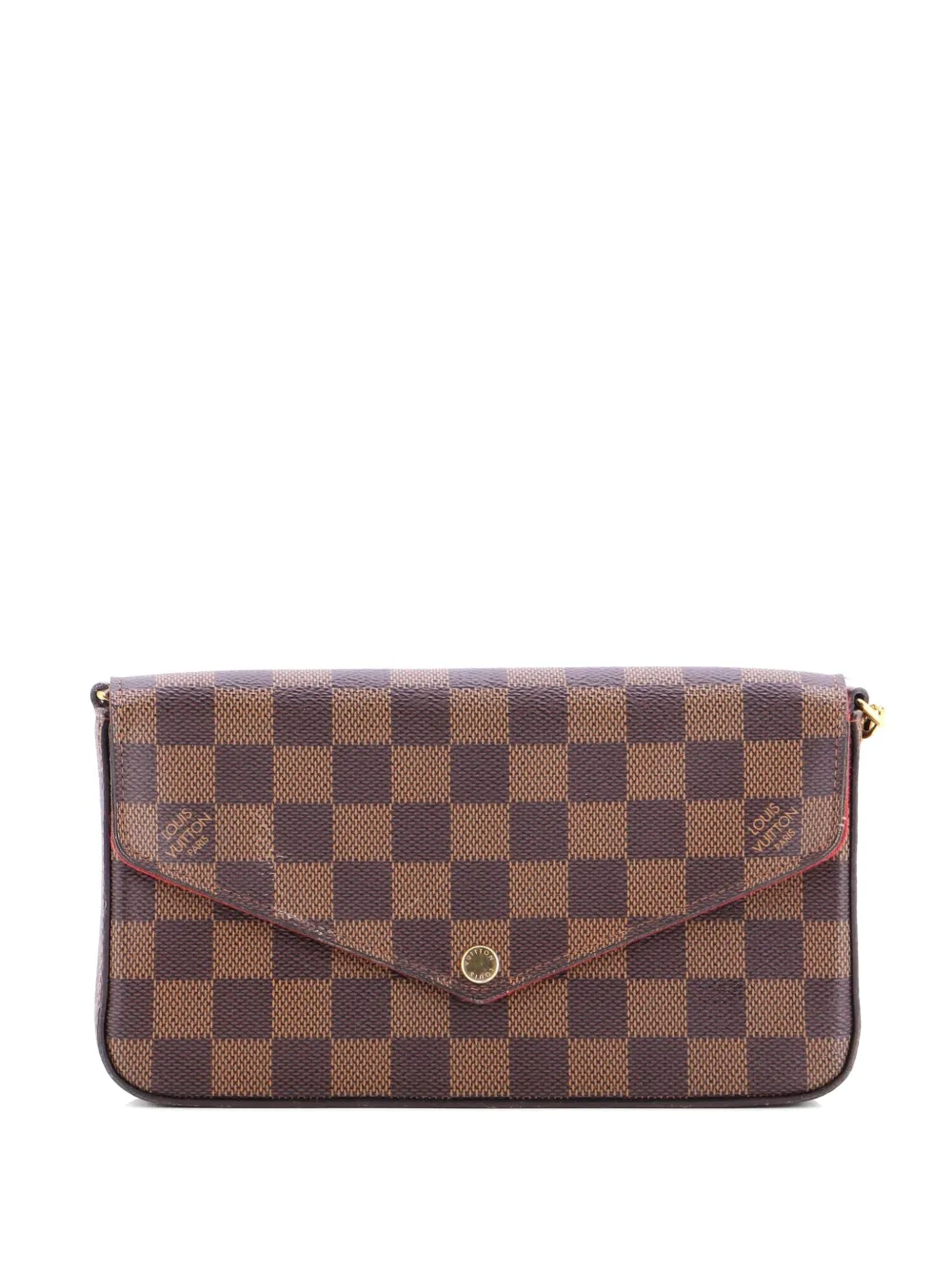 Louis Vuitton Pre-Owned Felicie Pochette Damier crossbody bag - Braun