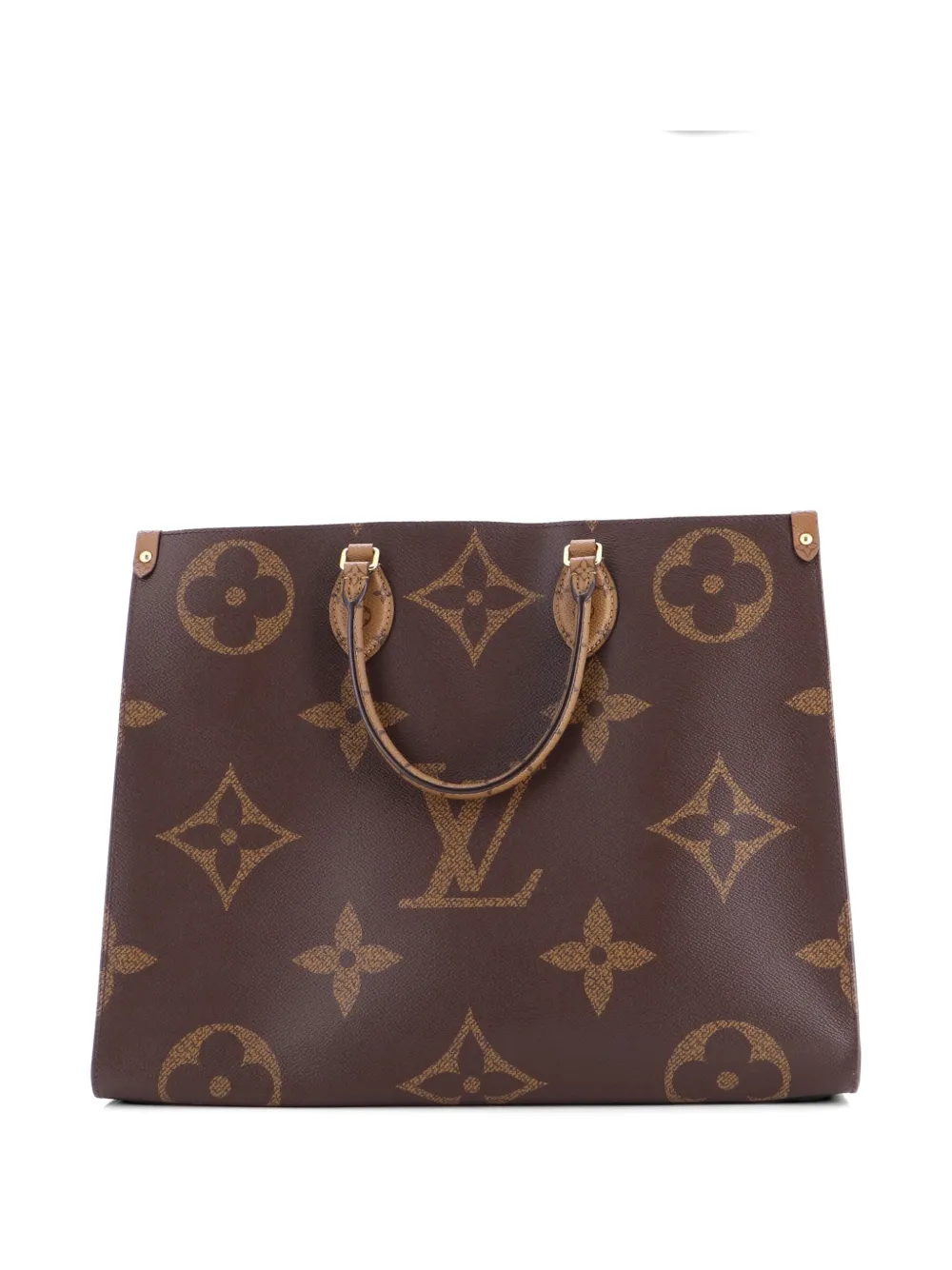 Louis Vuitton Pre-Owned OnTheGo Reverse Monogram Giant GM tote bag - Marrone
