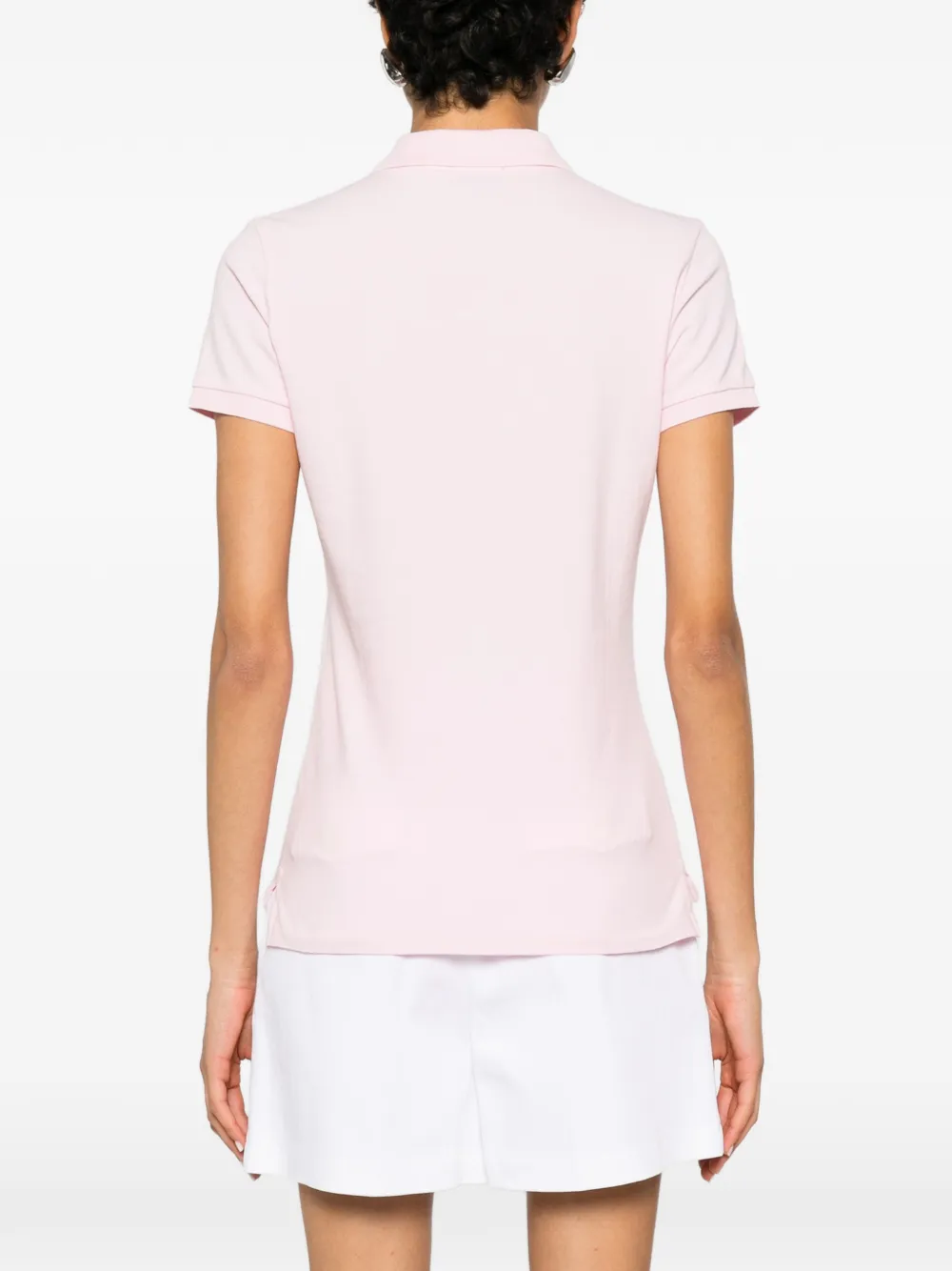 Polo Ralph Lauren Poloshirt met geborduurd logo Roze