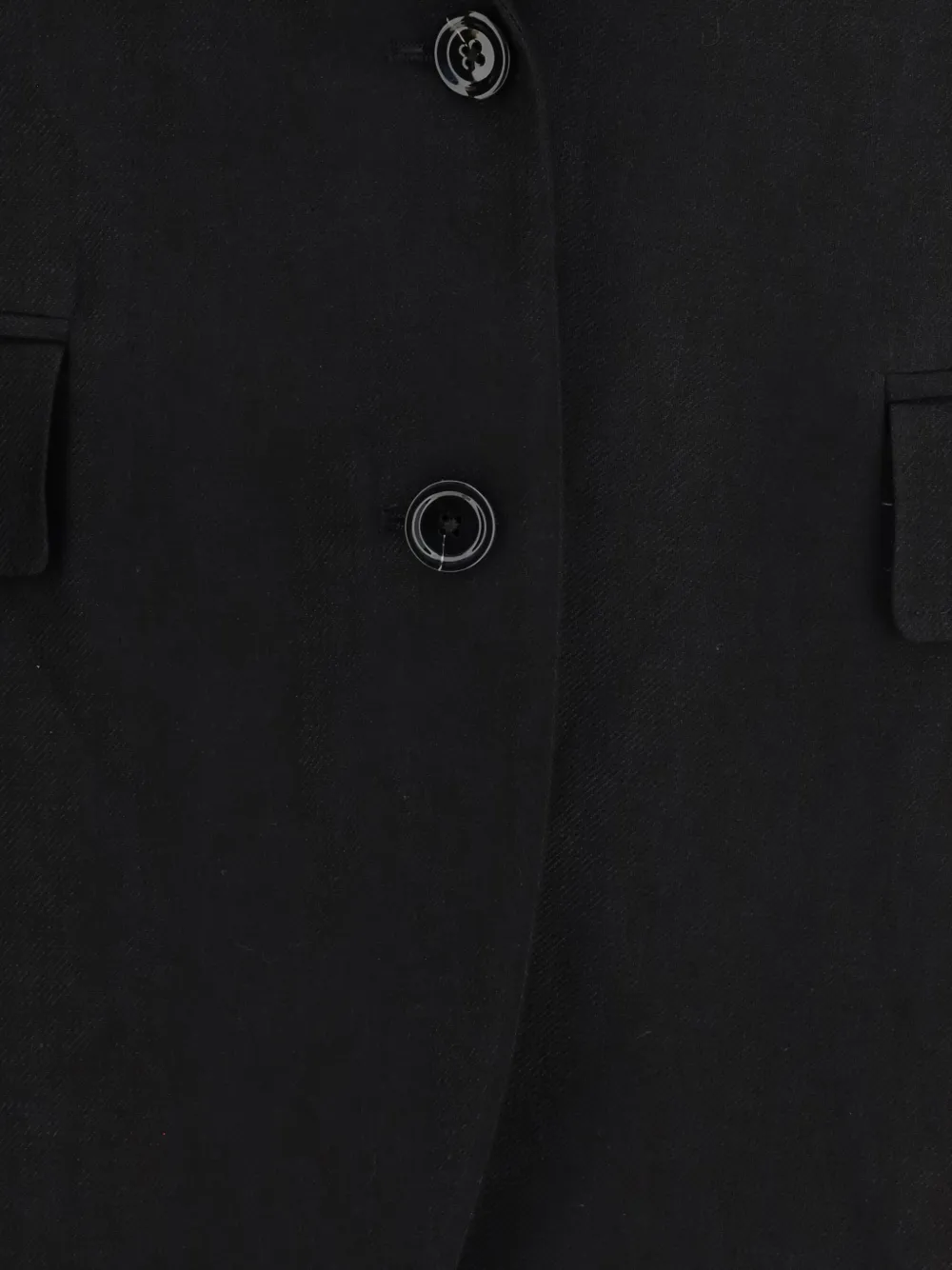  Lardini Blazer Con Botones - Negro 