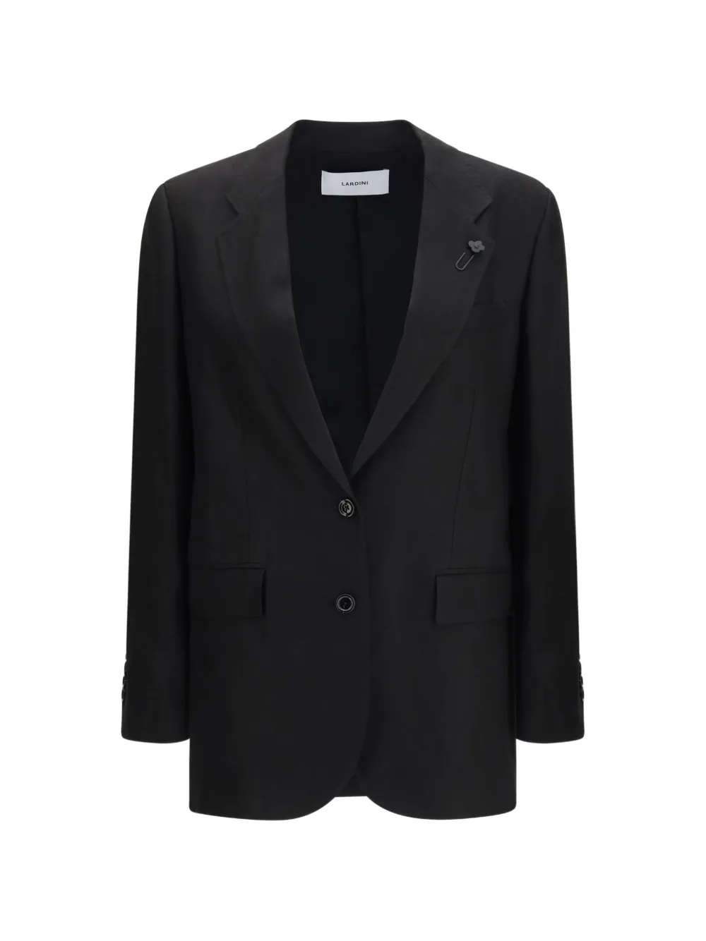 Lardini buttoned blazer - Nero