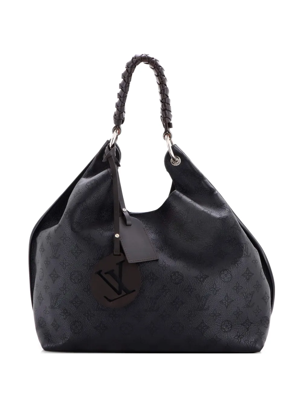 Louis Vuitton Pre-Owned Carmel Mahina Leather hobo bag - Schwarz