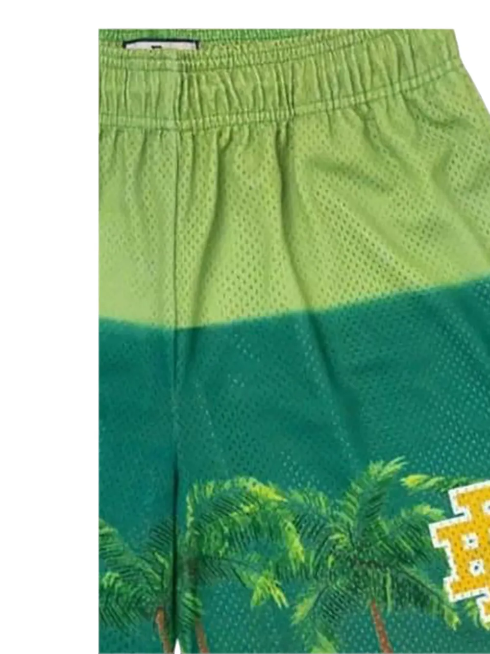 ERIC EMANUEL Shorts met palmboom-print Groen