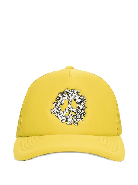 Denim Tears Peace Wreath cotton trucker cap