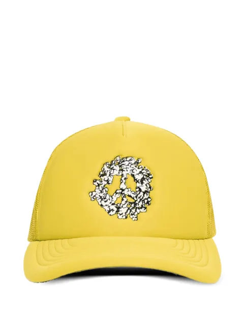 Denim Tears Peace Wreath cotton trucker cap