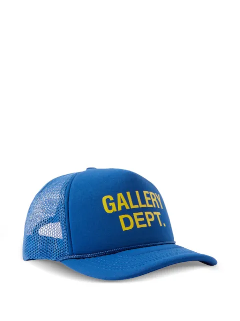 GALLERY DEPT. logo-print trucker cap