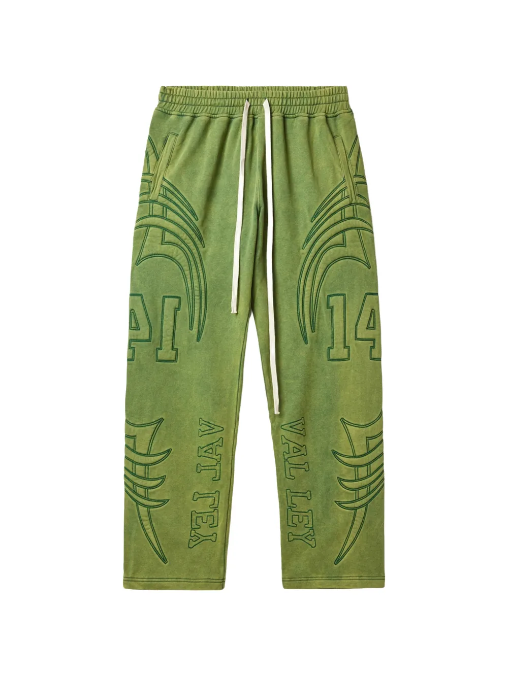 Vale armor print track pants - Verde
