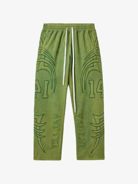 Vale pants con estampado de armadura