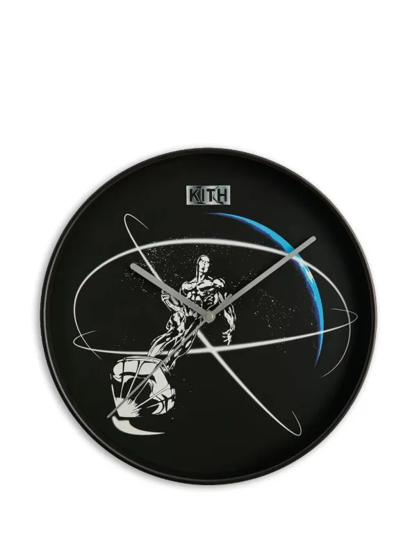 KITH Marvel Surfer Clock | Black | FARFETCH
