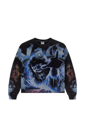 Vale Psychopath long-sleeve Sweatshirt | Black | FARFETCH