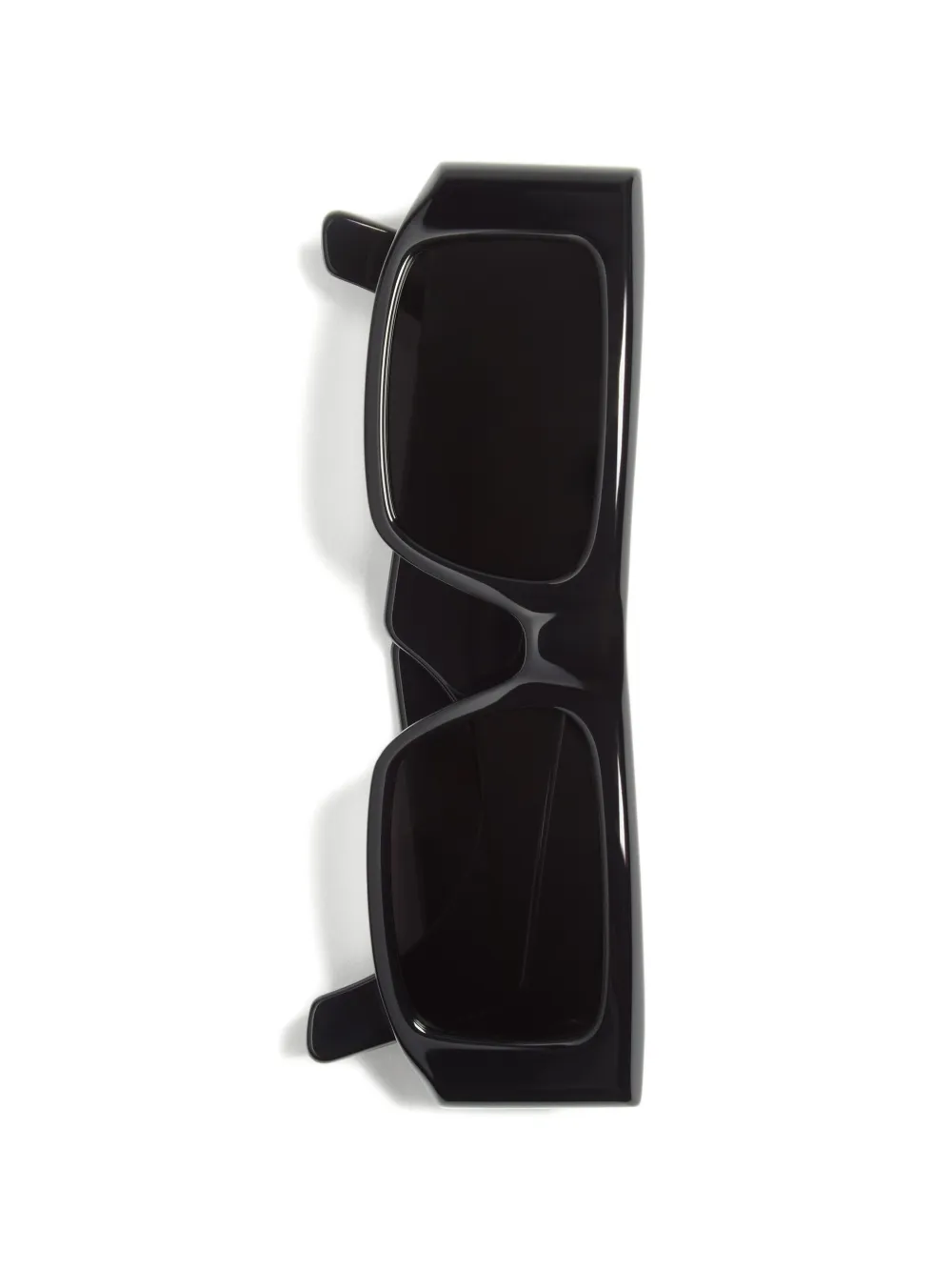 VALENTINO GARAVANI EYEWEAR Acetaat bril met rechthoekig montuur Zwart