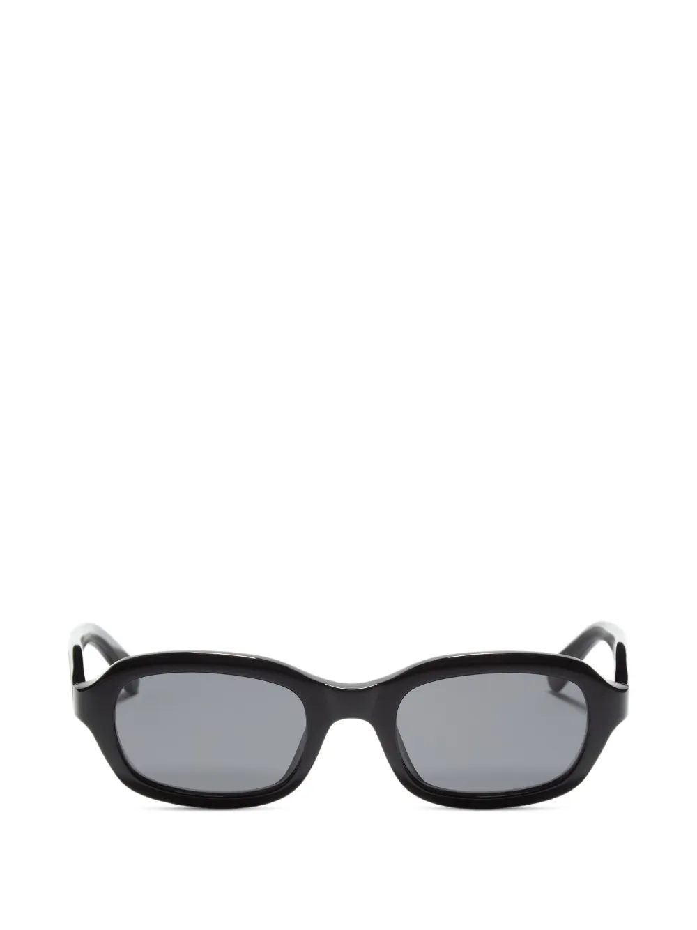 VALENTINO GARAVANI EYEWEAR Occhiali rettangolari in acetato - Nero
