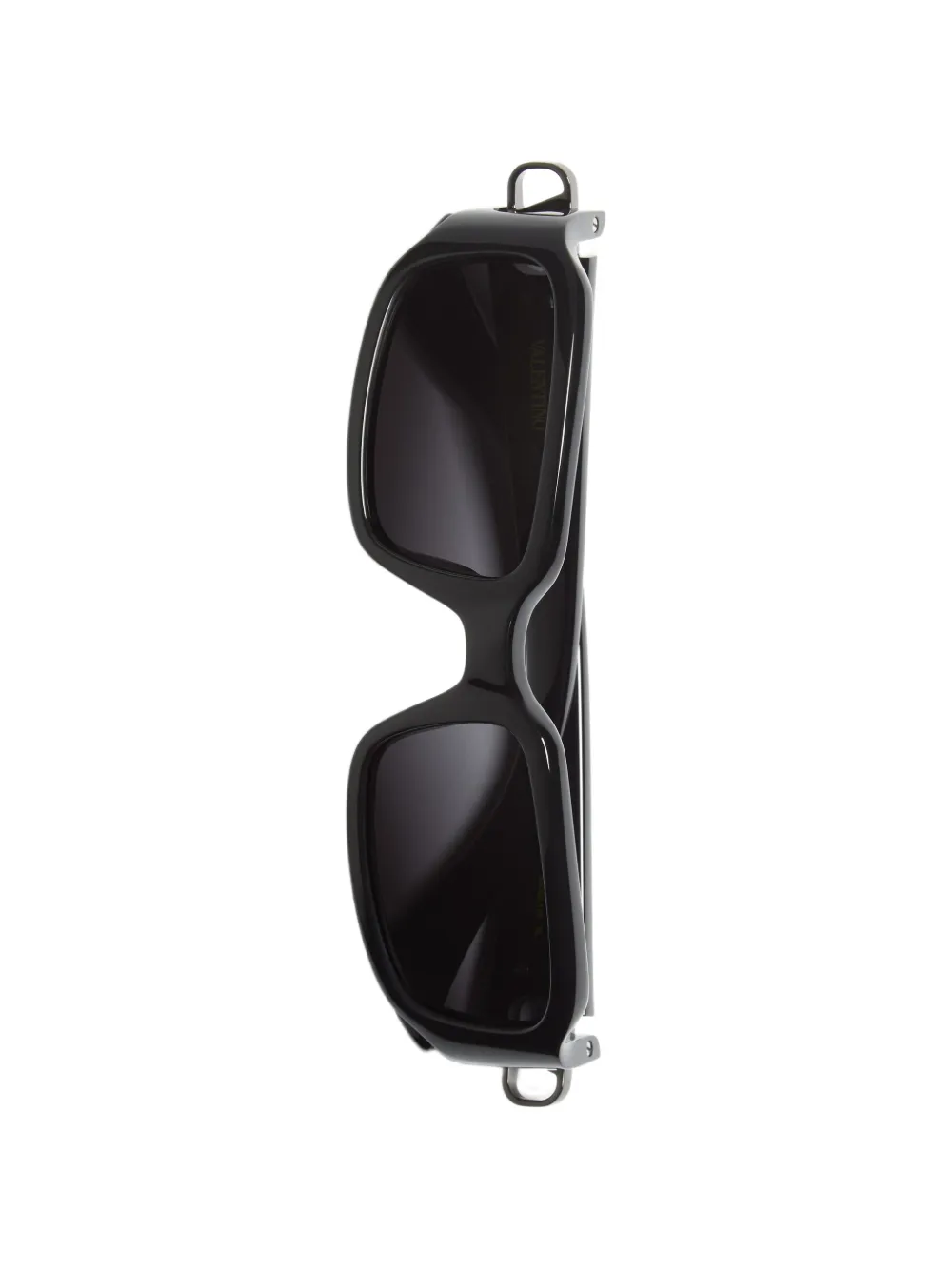 VALENTINO GARAVANI EYEWEAR Acetaat bril met rechthoekig montuur Zwart
