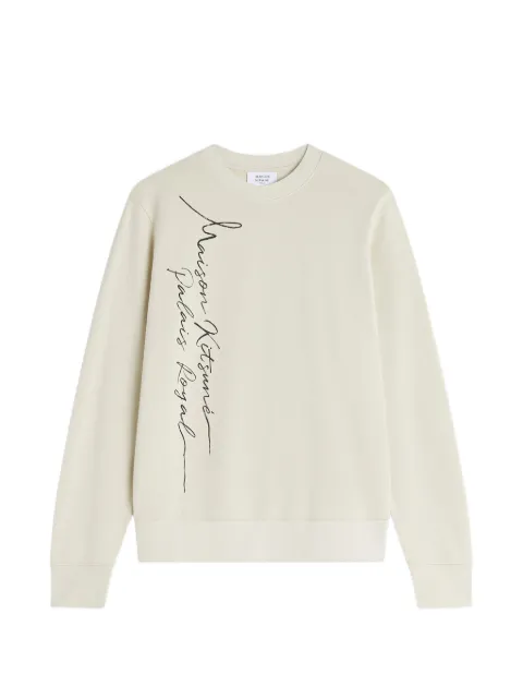 Maison Kitsuné Poetic Script sweatshirt 