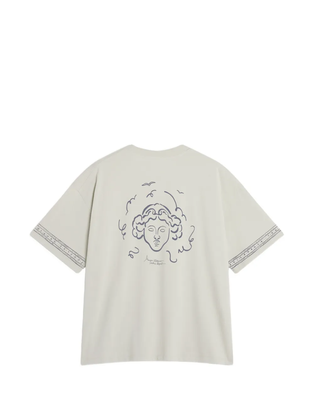 Maison Kitsuné Esquisse T-shirt Grijs