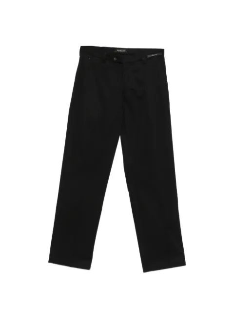 michael coal pressed-crease trousers