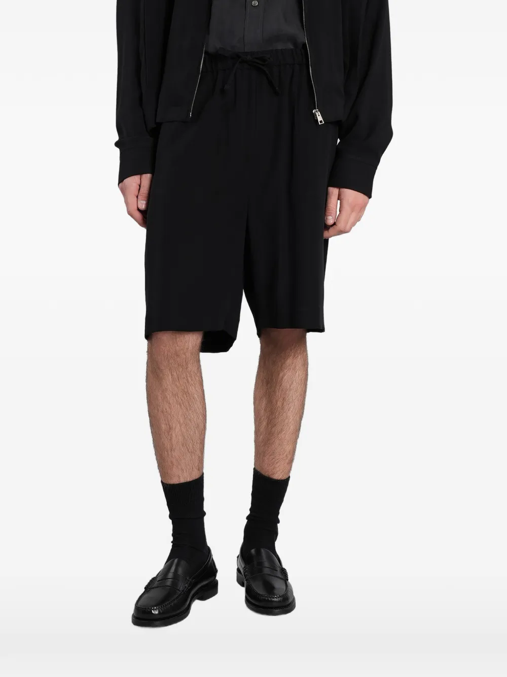 Grifoni black bermuda shorts - Nero