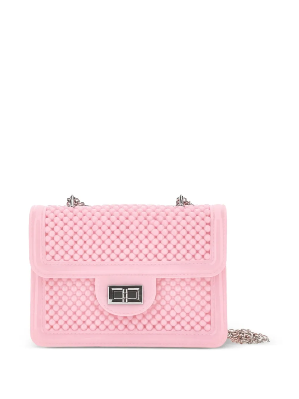 Monnalisa beaded-embellished shoulder bag - Rosa