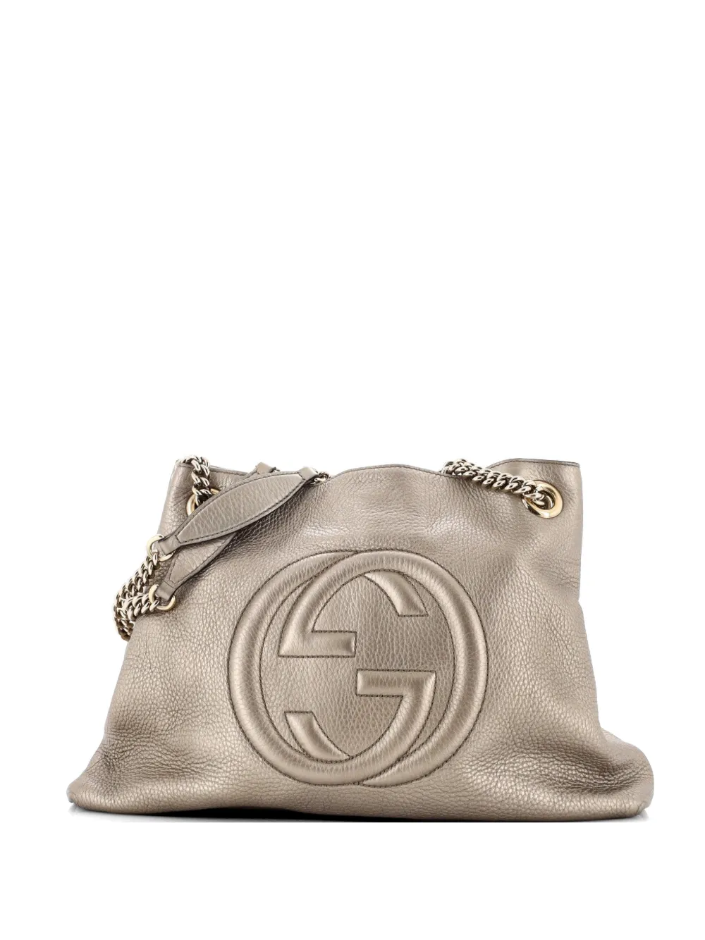 Gucci Pre-Owned Soho Chain Strap Leather Medium shoulder bag - Oro