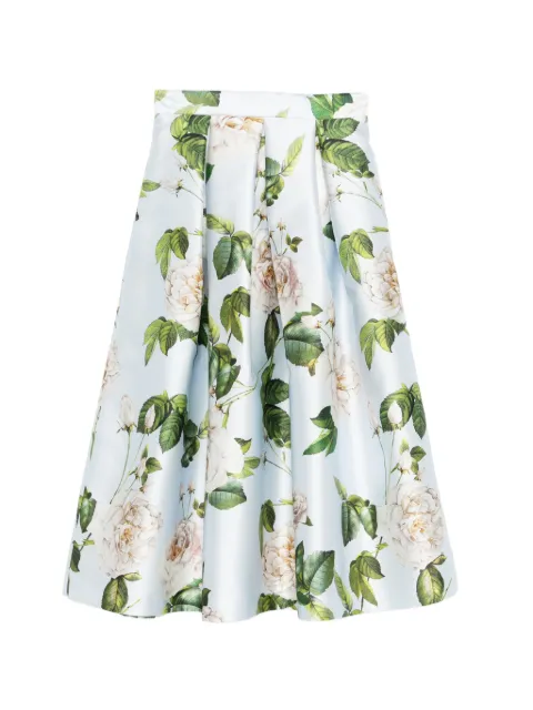 Lunatica Milano Luna floral-print midi skirt