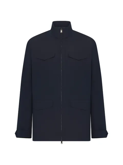 Herno high-neck multi-pocket jacket