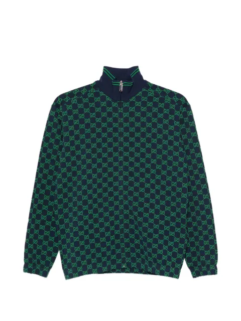 Gucci Kids GG Supreme zip-up cardigan