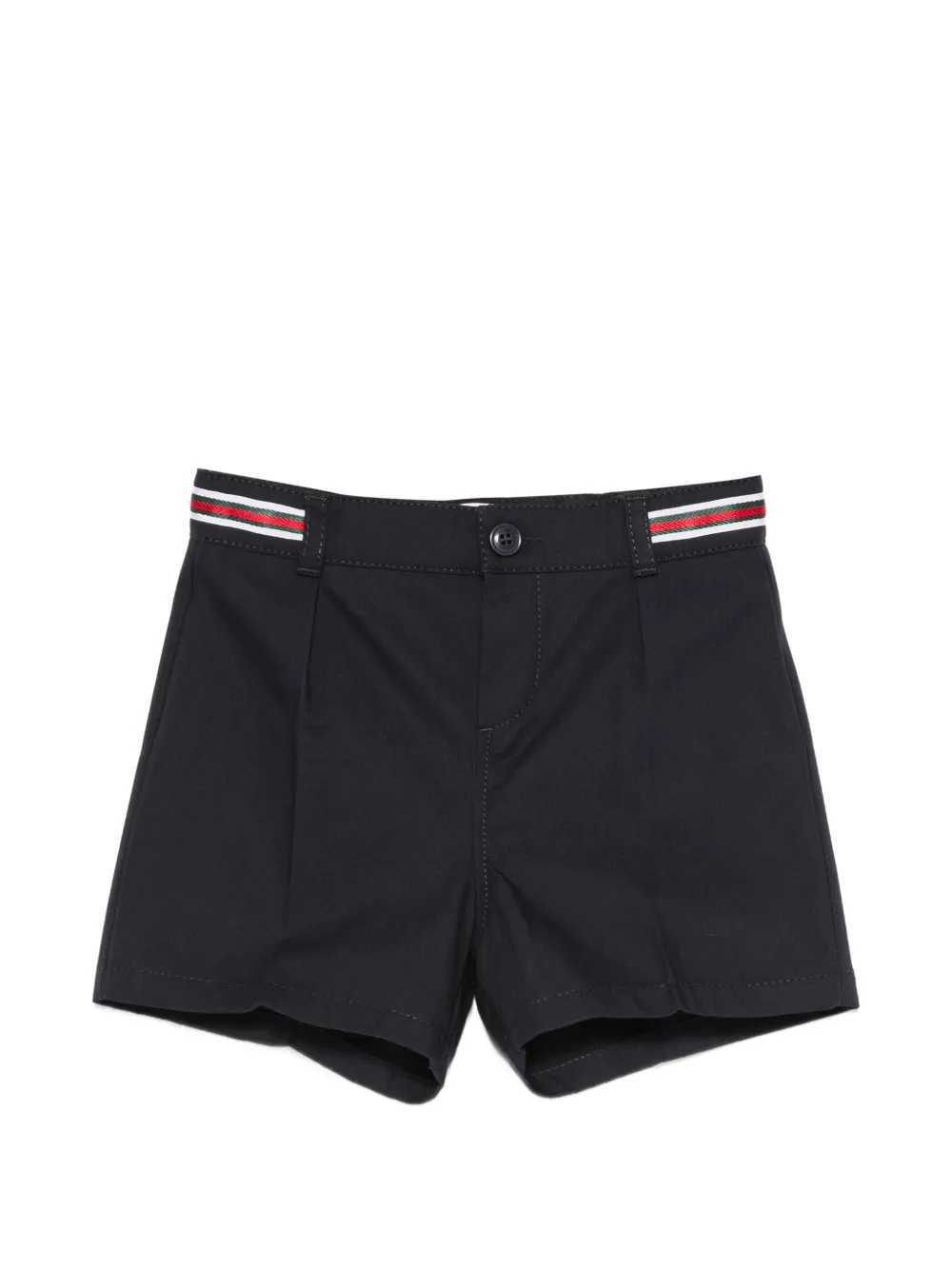 Gucci Kids Web-stripe shorts - Blue