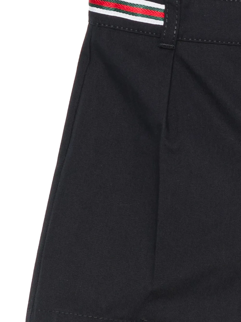 Gucci Kids Shorts met Web-streep Blauw