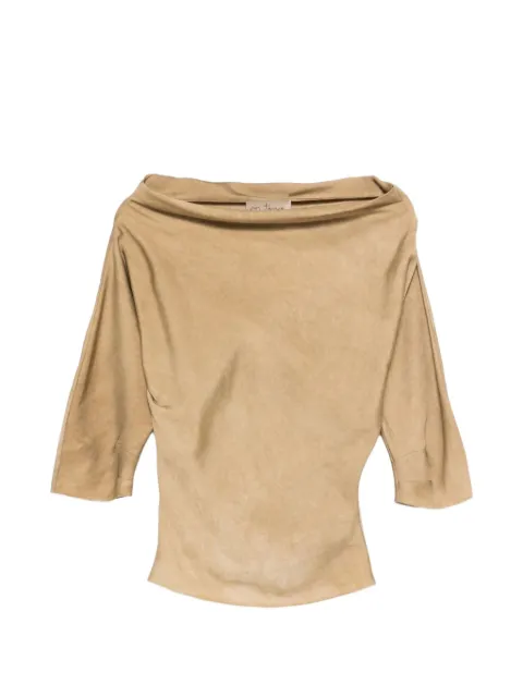 Cortana Opale boat neck top