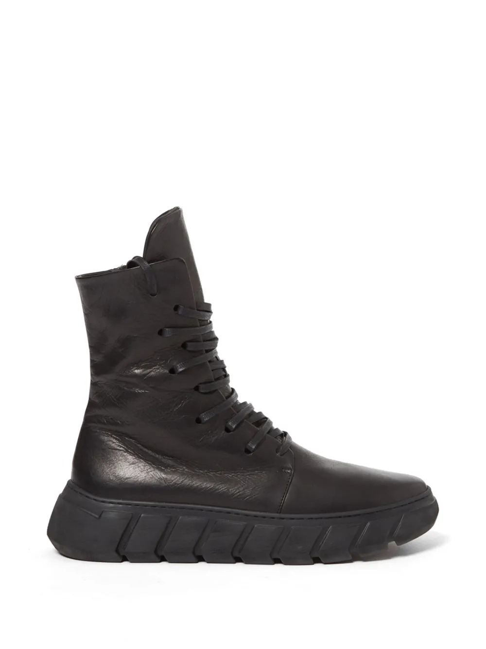 PURO Speedy Return leather ankle sneakers - Nero