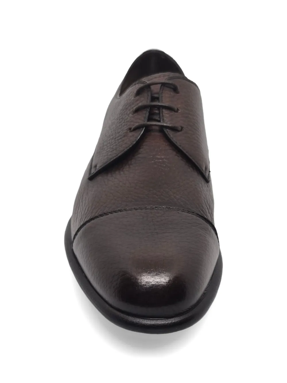Barrett textured cap-toe derby shoes Bruin