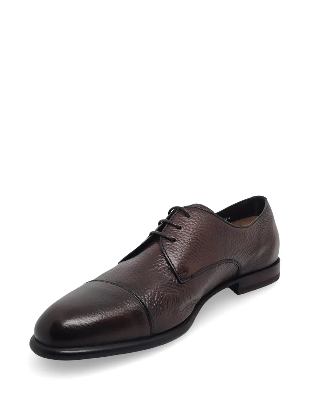 Barrett textured cap-toe derby shoes Bruin