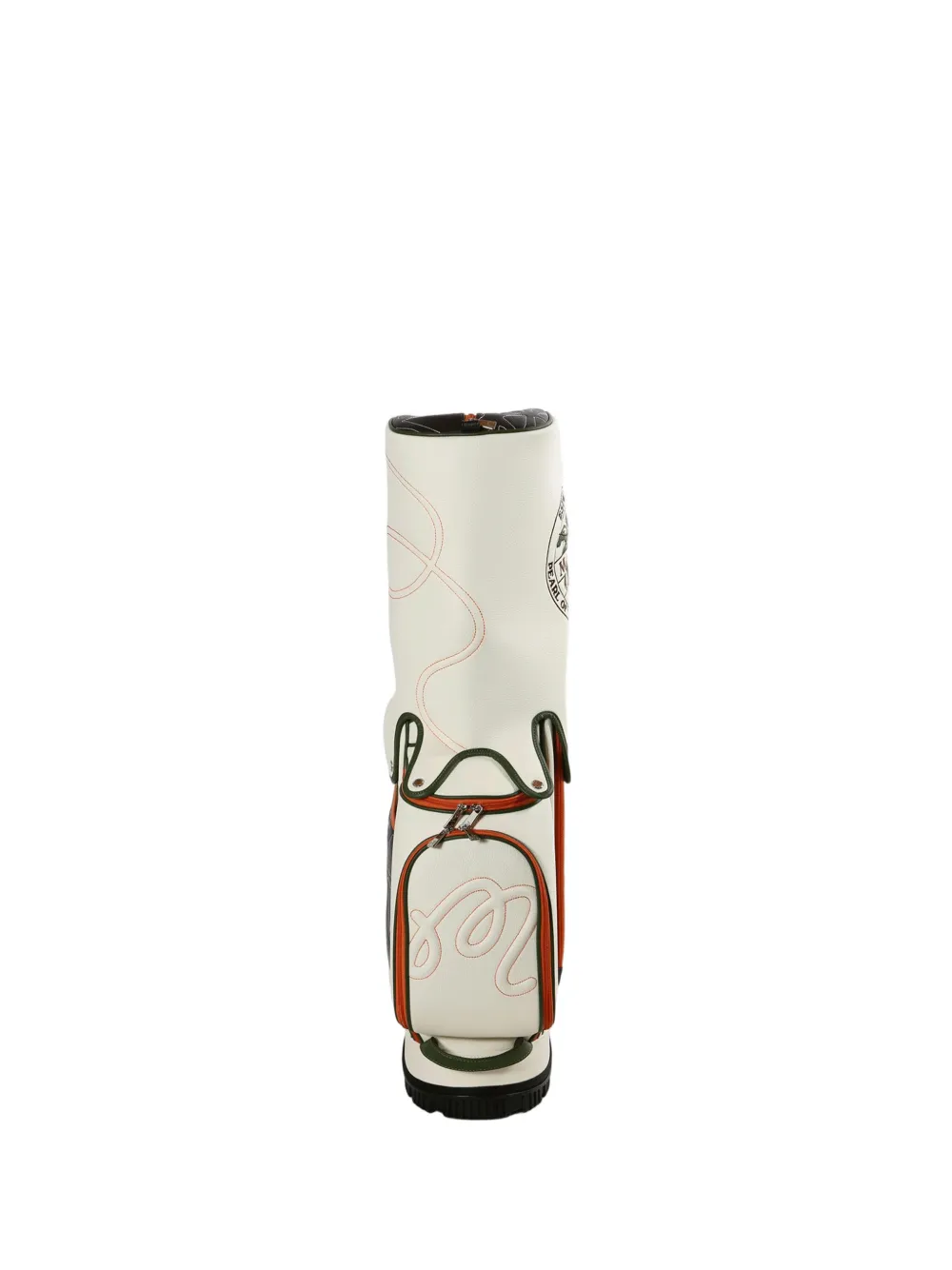 Malbon Golf Antilles embroidered panelled cart bag - Toni neutri