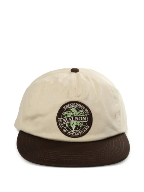 Malbon Golf Palmera logo-patch baseball cap