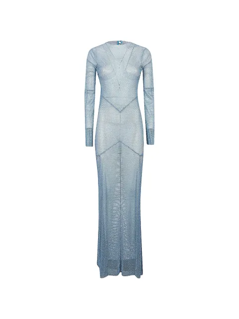 Santa Brands flared maxi dress