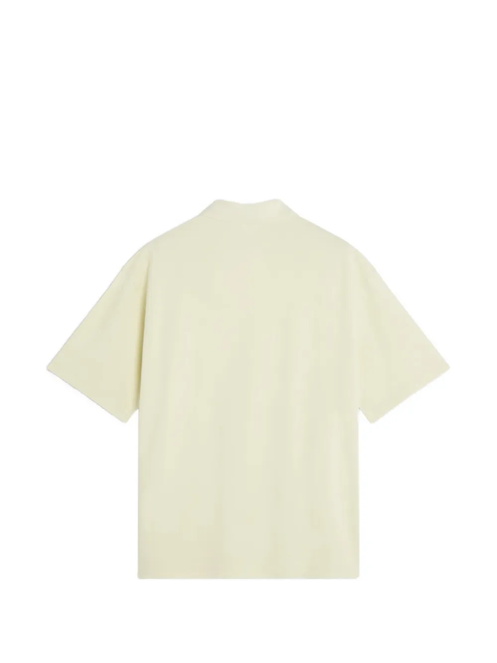 Maison Kitsuné Poloshirt met borduurwerk Groen