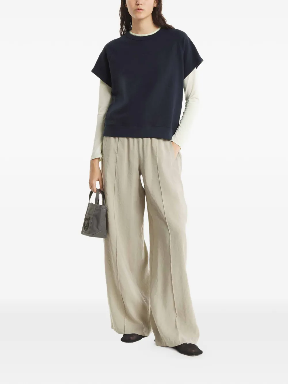 Maison Kitsuné T-shirt met korte mouwen Blauw