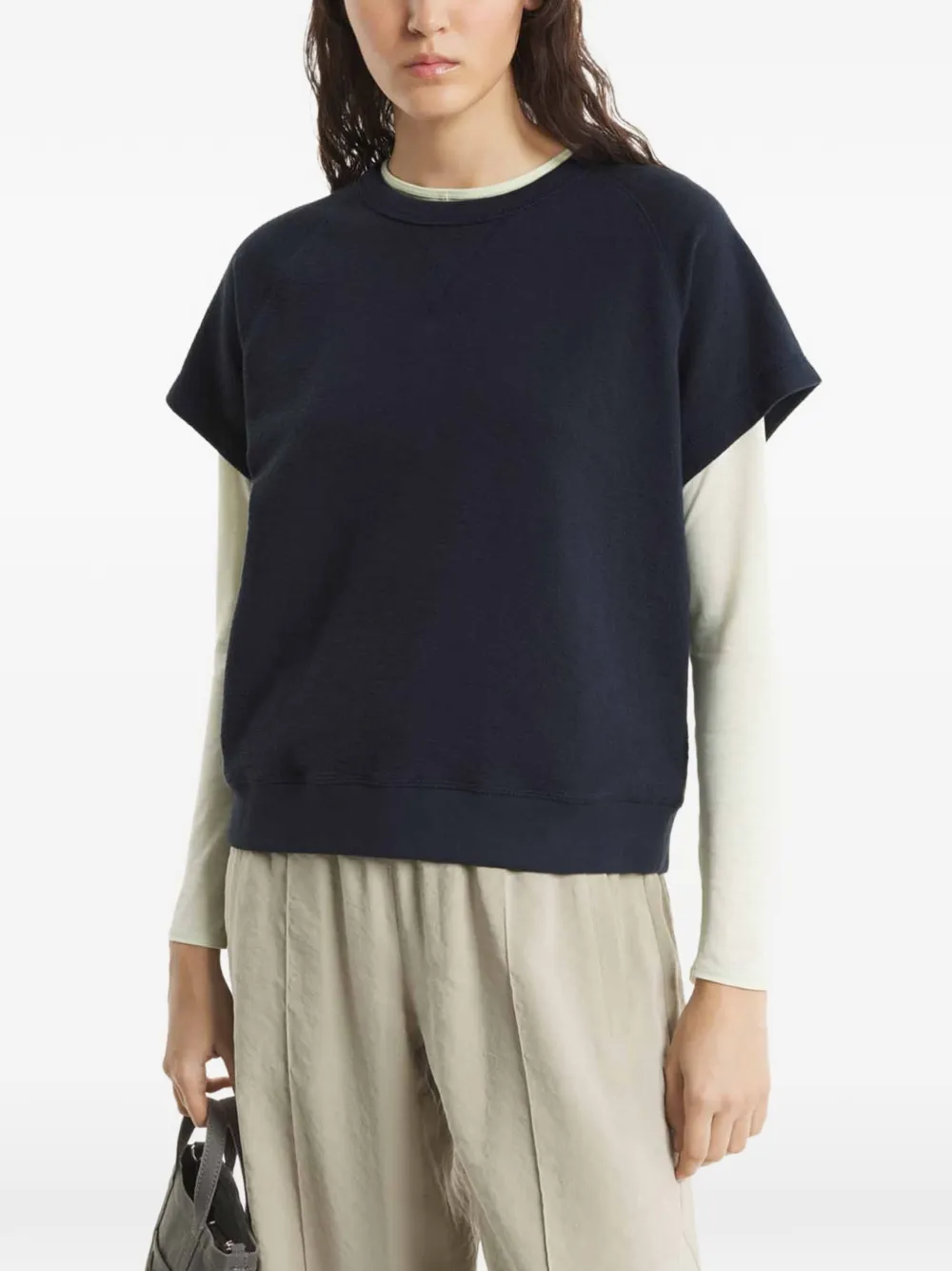 Maison Kitsuné T-shirt met korte mouwen Blauw