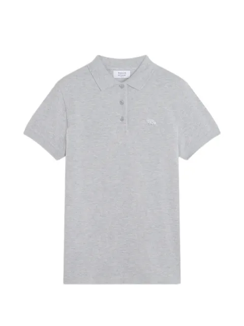 Maison Kitsuné embroidered polo shirt