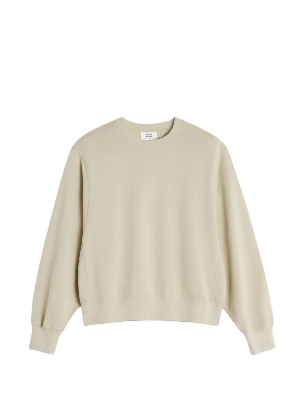 Maison Kitsuné floral-print sweatshirt - Nude